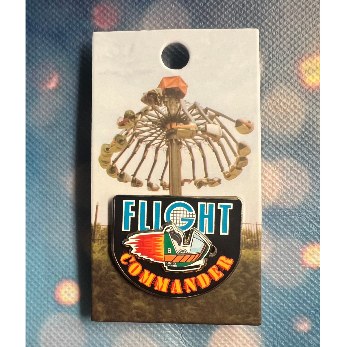 Kings Island 50th Anniversary Pin # 29 - Flight Commander – FUN