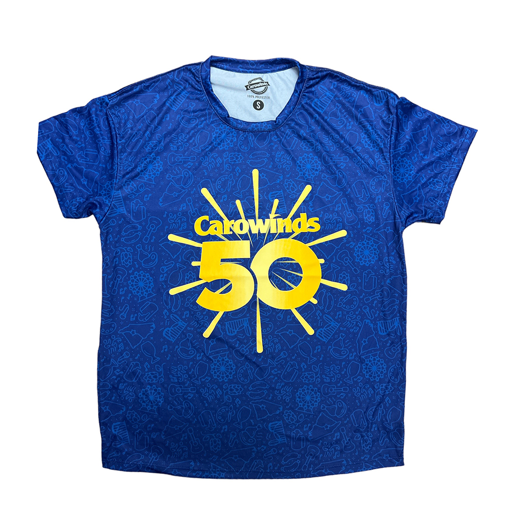 Carowinds 50th Anniversary Logo Tee