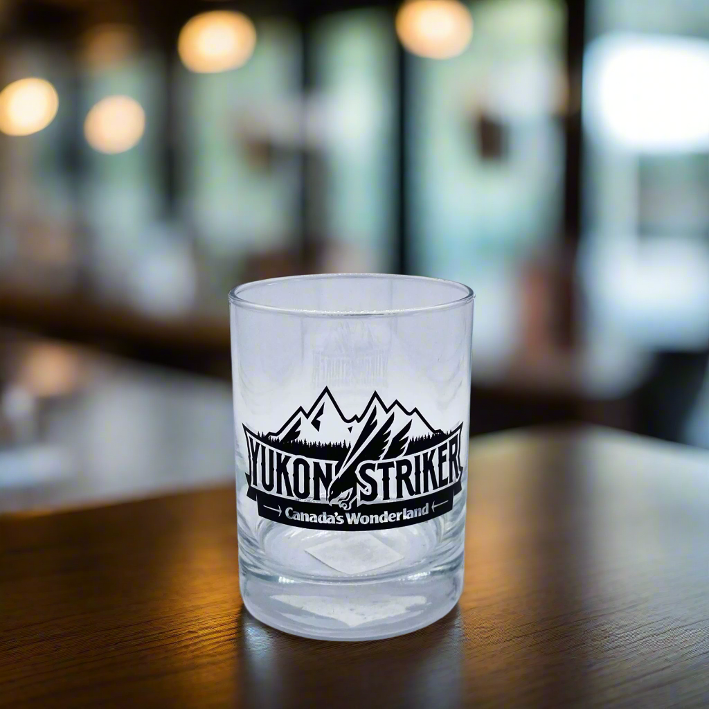 Canada's Wonderland Yukon Striker Old Fashioned Glass