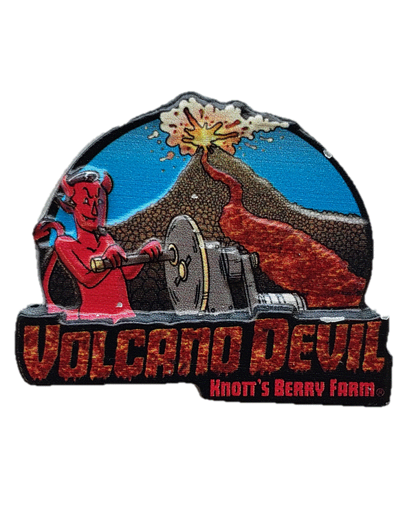 Knott's Berry Farm Volcano Devil Collectible Pin