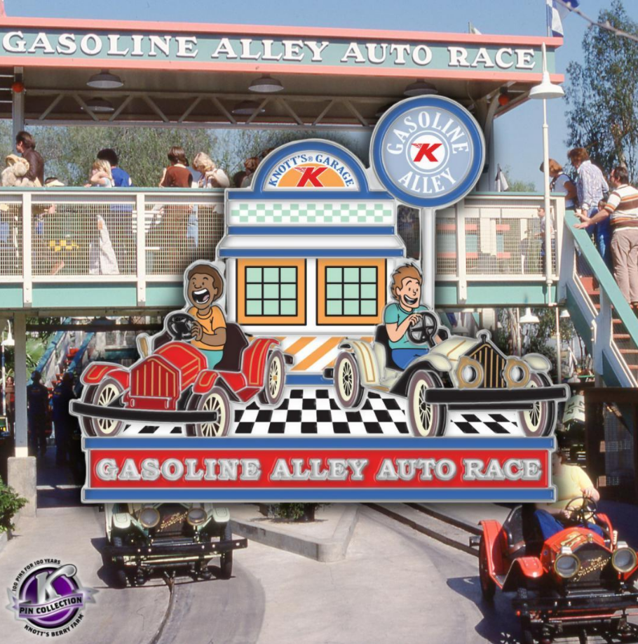 Knott's Berry Farm Gasoline Alley Collectible Pin – FUN