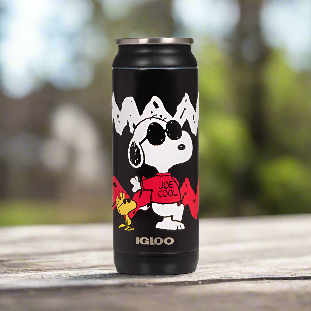 PEANUTS® Snoopy Joe Cool 16 oz. Can – FUN MERCHANDISE ONLINE SHOP