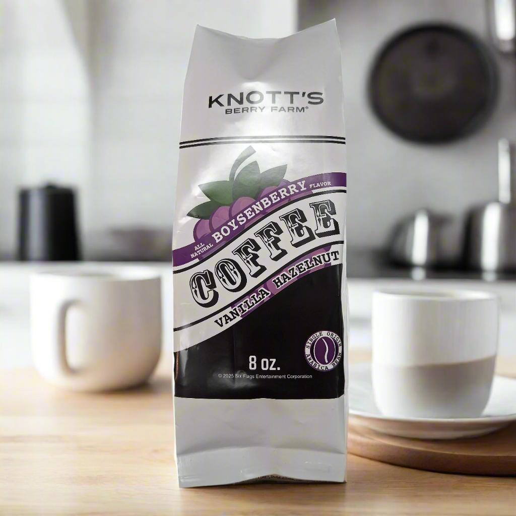 Knott's Berry Farm 8 oz. Boysenberry Vanilla Hazelnut Coffee