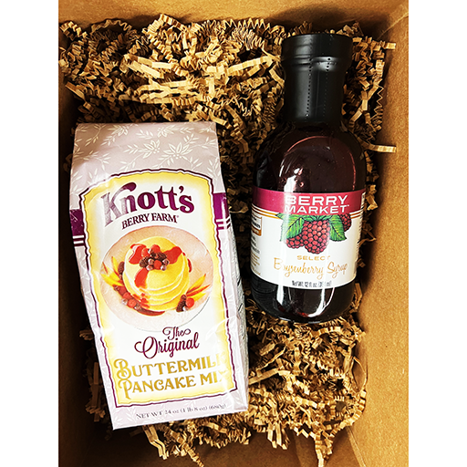 Knott's Berry Farm Pancake Mix and Boysenberry Syrup Gift Box