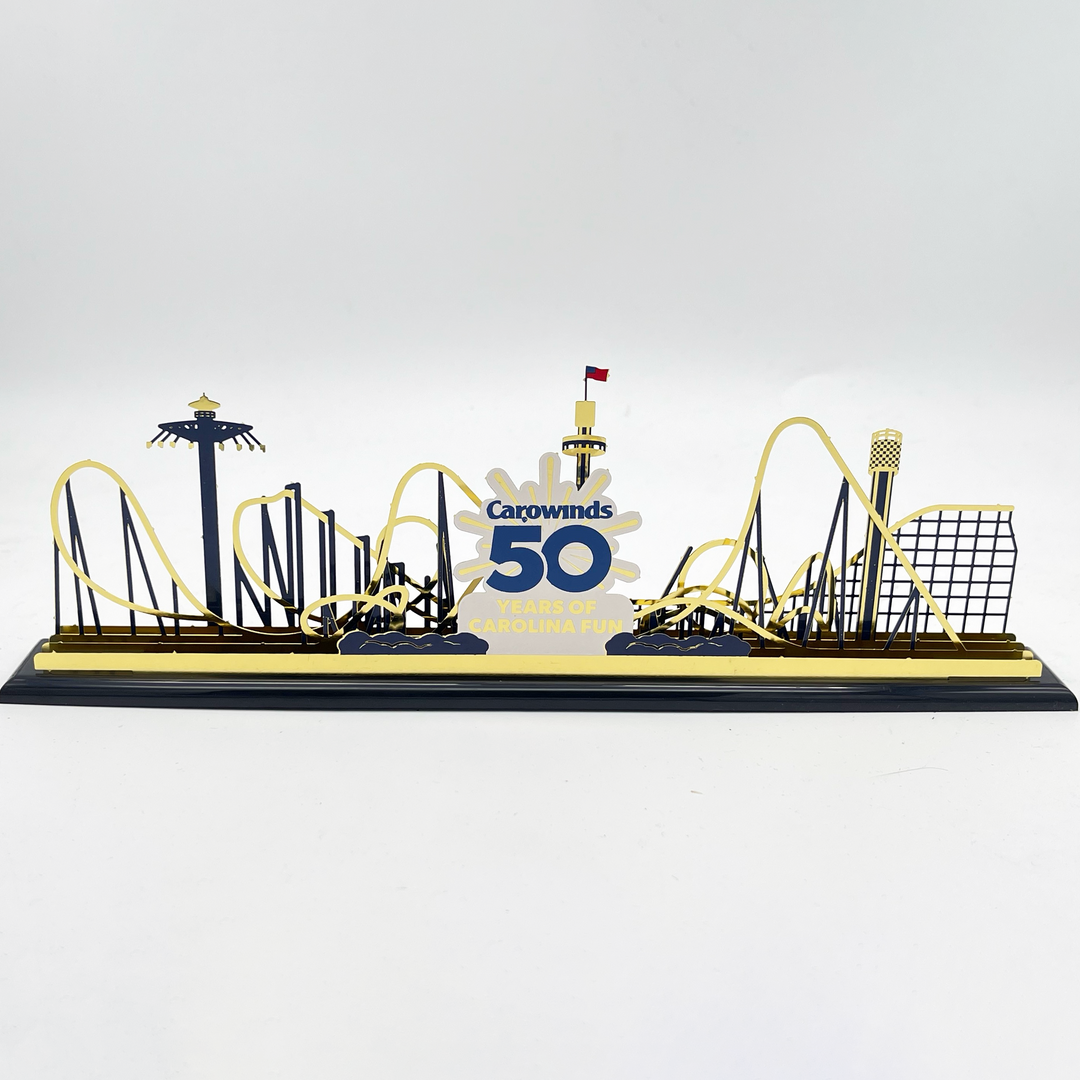 Carowinds 50th Anniversary Parkscape NanoCoaster