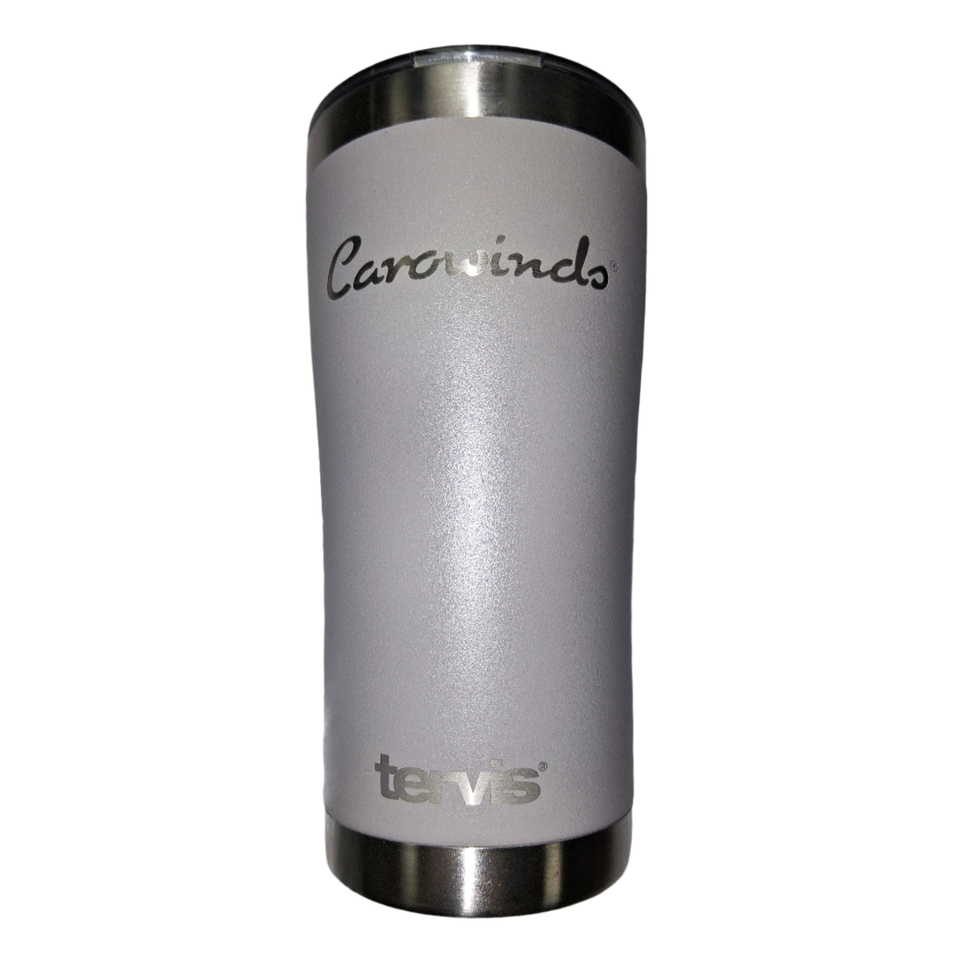 Carowinds Stainless Steel 20 oz. Grey Tumbler