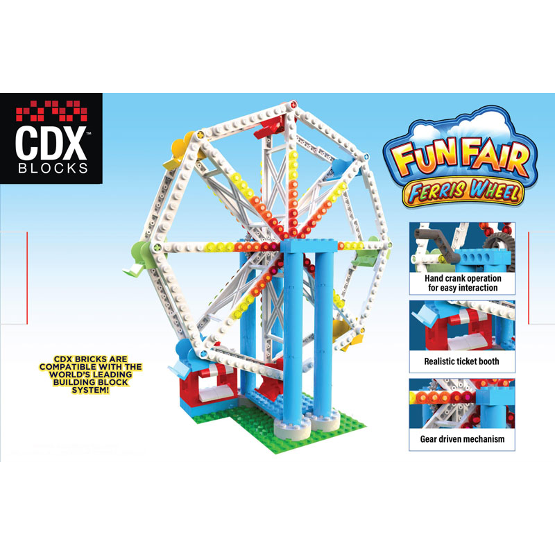 CDX Blocks Ferris Wheel – FUN MERCHANDISE ONLINE SHOP