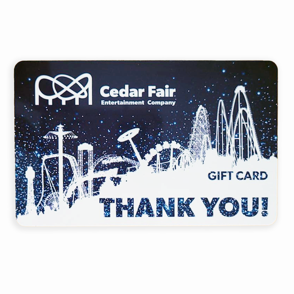 Cedar Fair Thank You Gift Card – FUN MERCHANDISE ONLINE SHOP