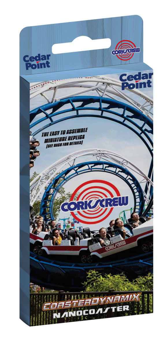 Cedar Point Corkscrew NanoCoaster – FUN MERCHANDISE ONLINE SHOP