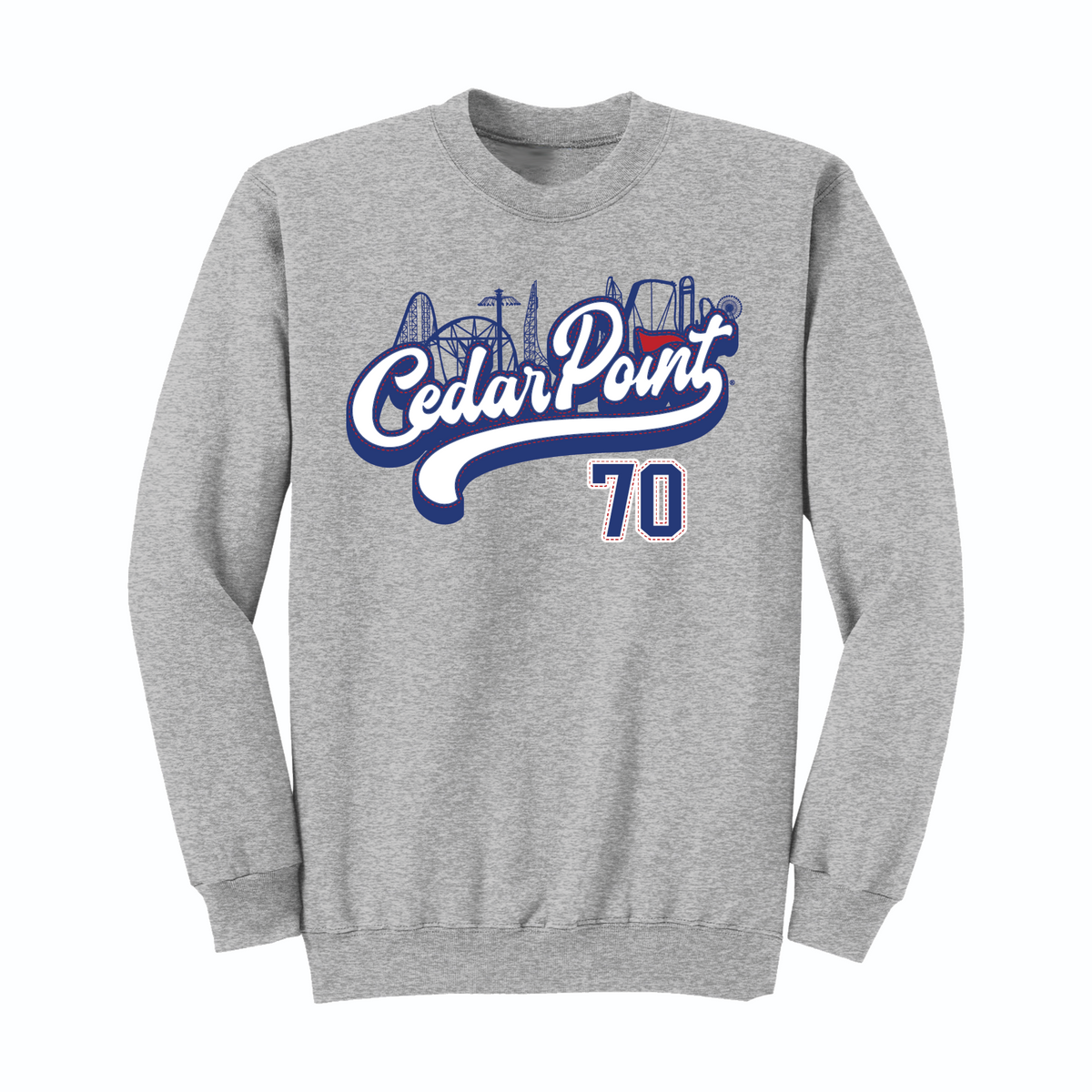 トップス ACLENT Point logo short sweat shirt greyswooshcrewneck_1200x1200.