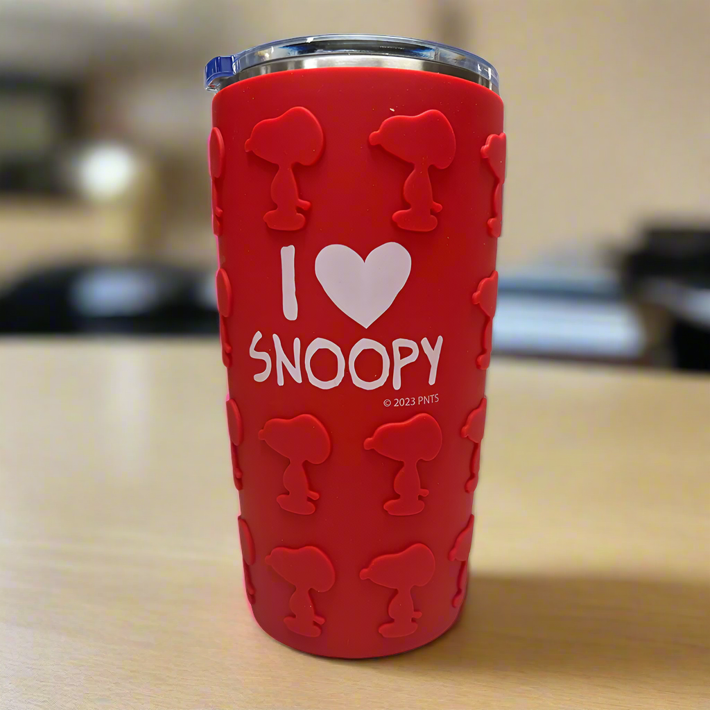 PEANUTS® 20 oz. I Love Snoopy Red Tumbler