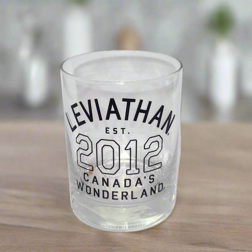 Canada's Wonderland Leviathan Old Fashioned Glass