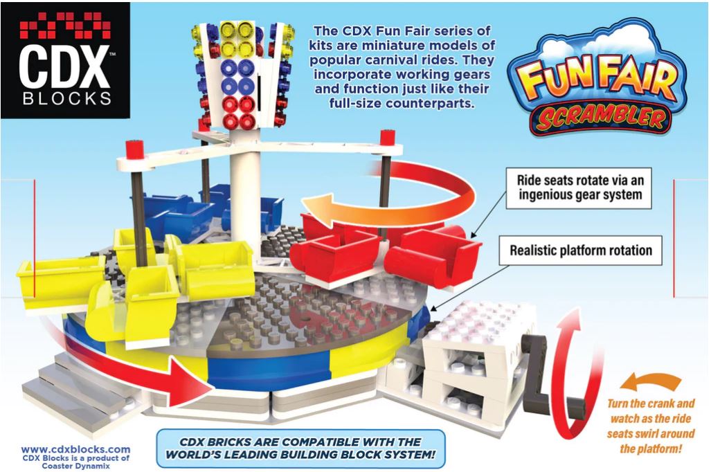 トイズフロッグ CDX Blocks The Scrambler – FUN MERCHANDISE ONLINE SHOP