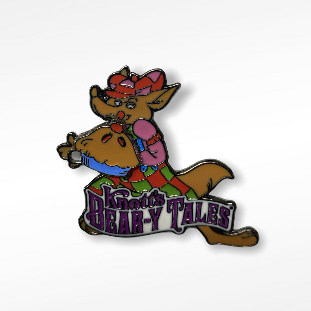 Knott's Berry Farm Crafty Coyote Steals Pie Collectible Pin