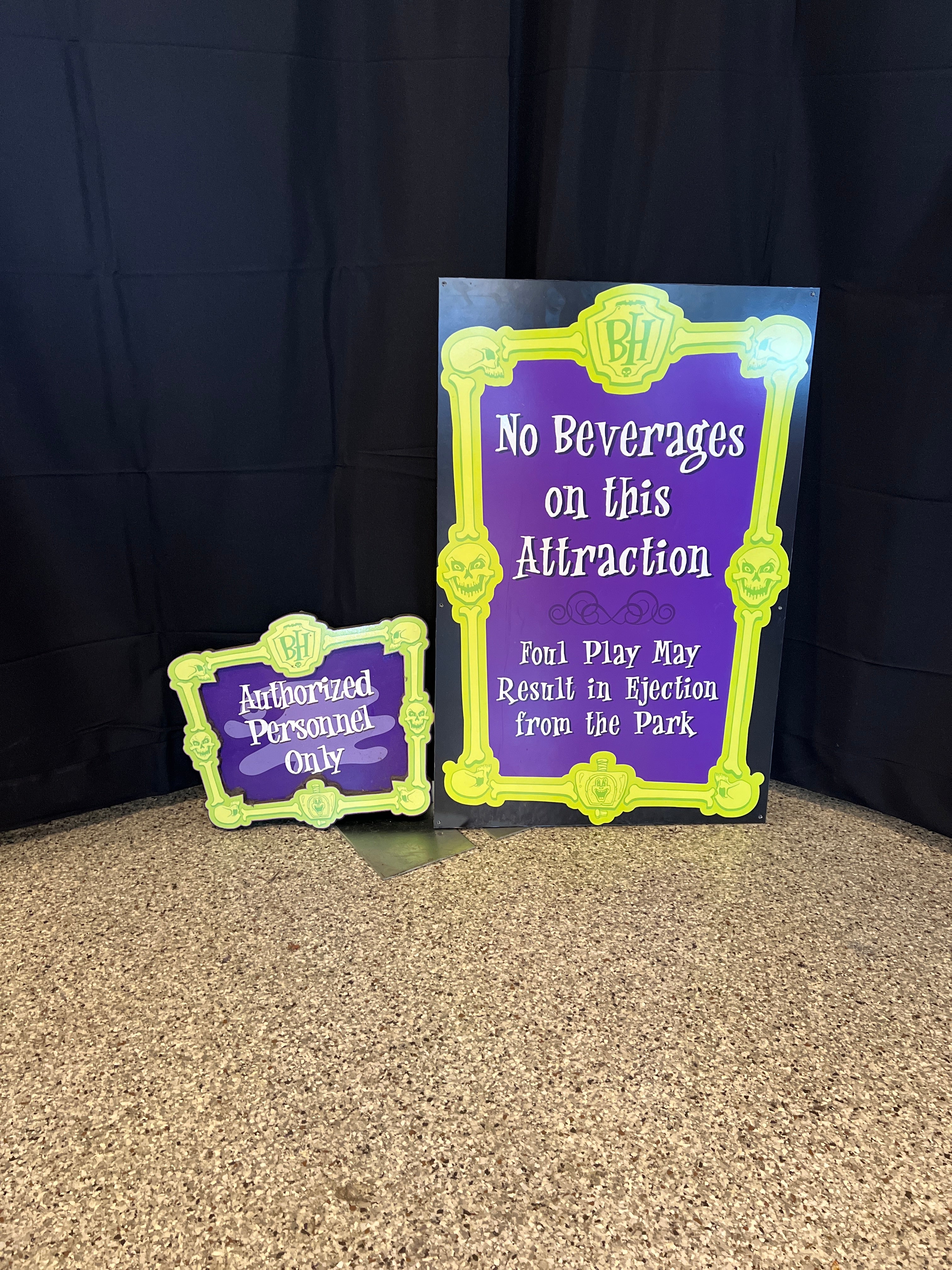 Lot # 1 – Queue Signage Package #1 - Full Lot
