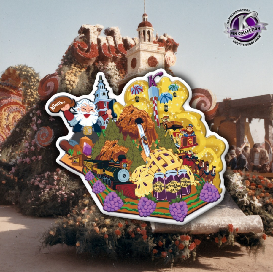 Knott's Berry Farm Parade Float Collectible Pin