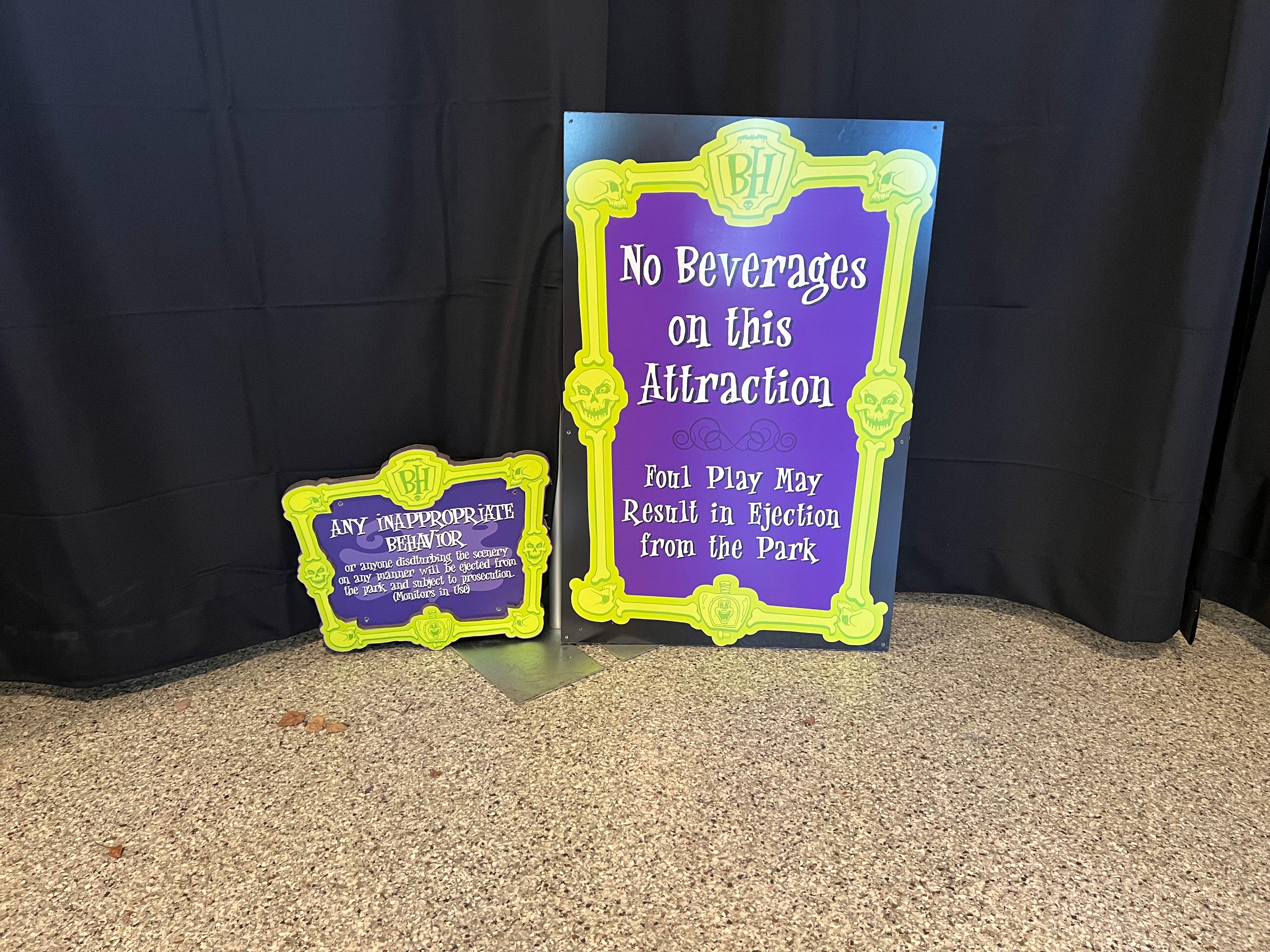 Lot # 2 – Queue Signage Package #2 - Full Lot