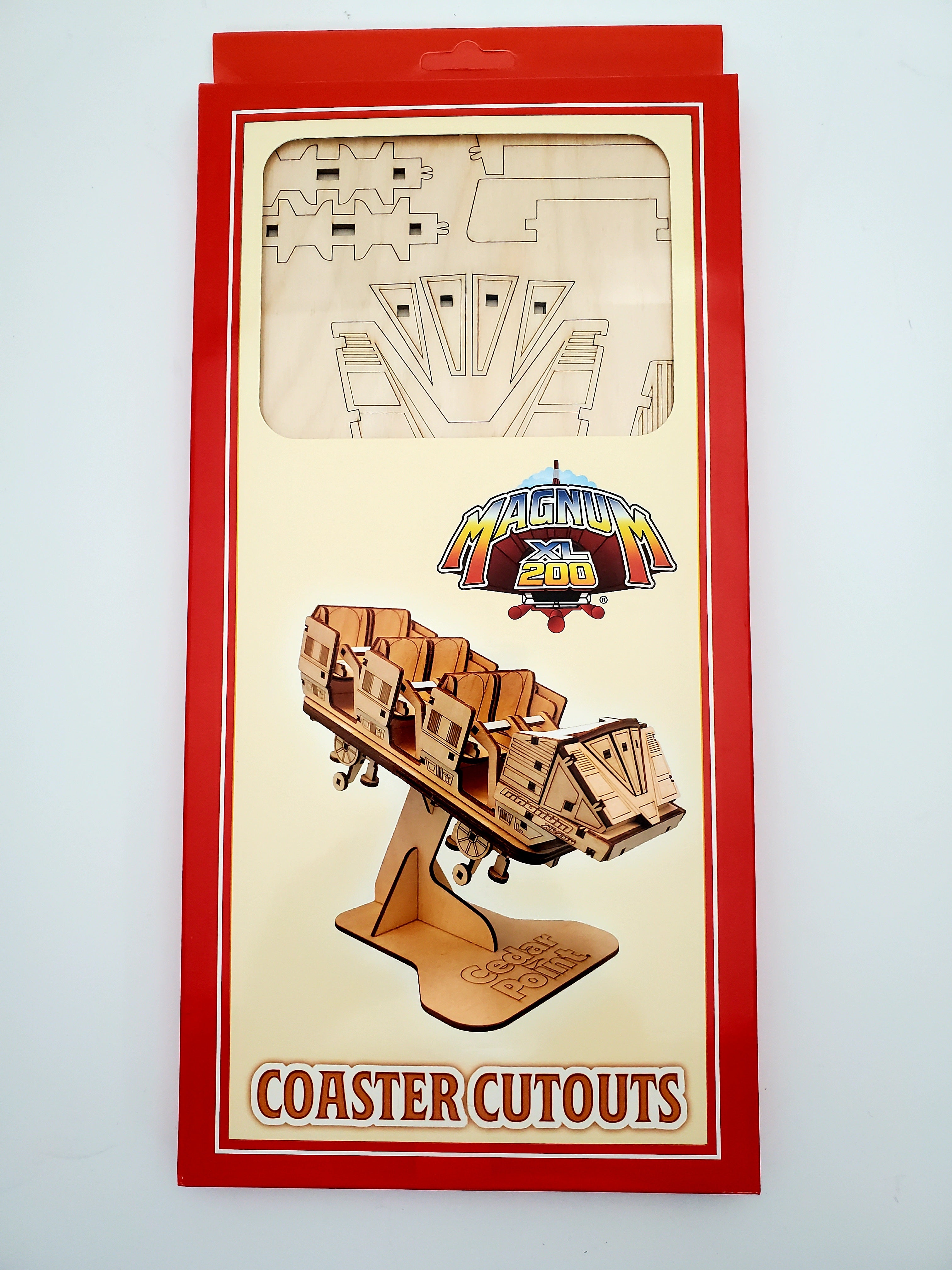 Cedar Point Magnum XL-200 Front Car Coaster Cutout – FUN