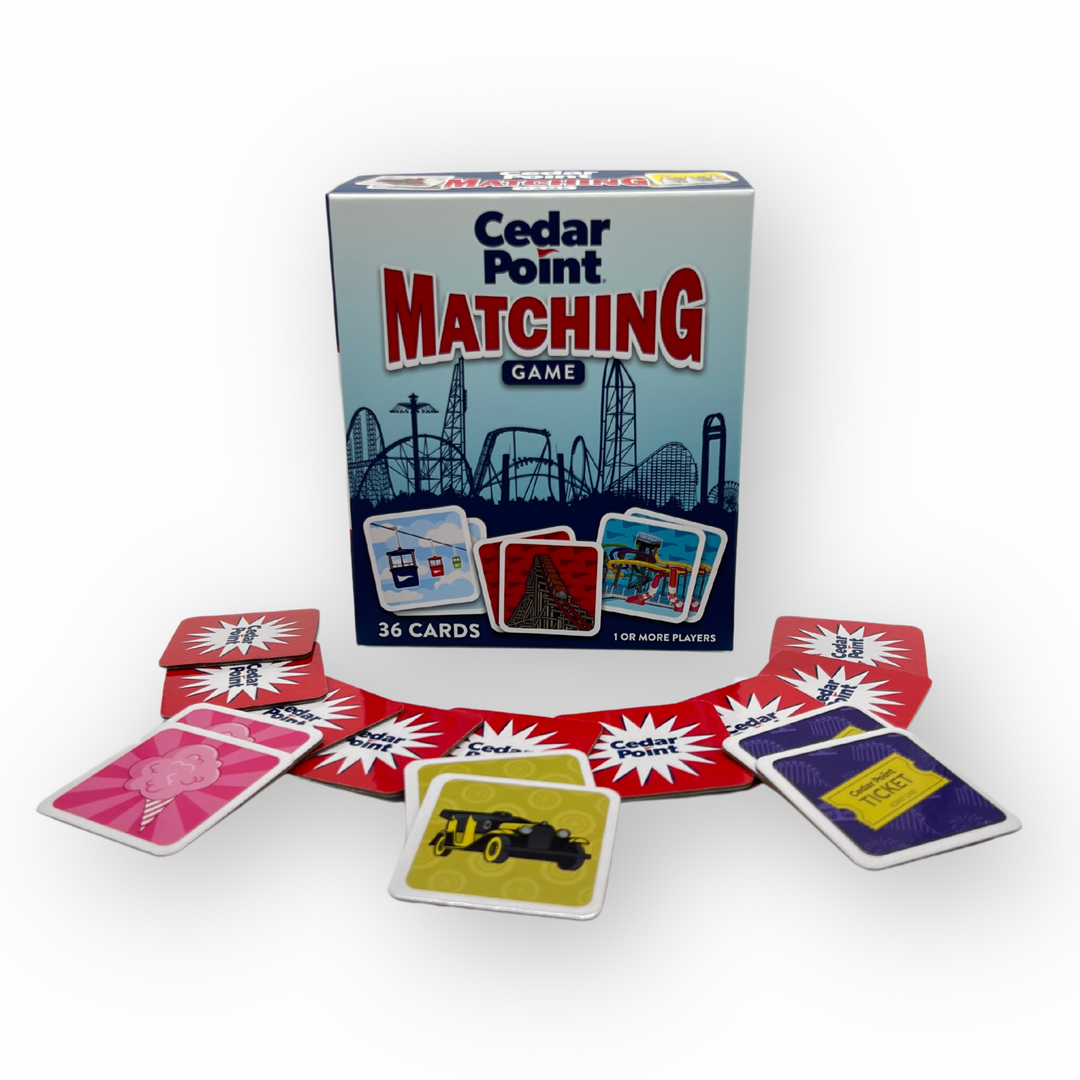 Cedar Point Matching Game Cards