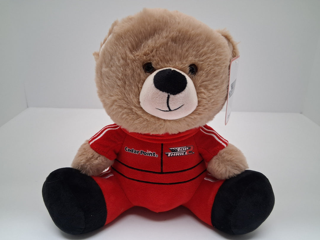 Cedar Point Top Thrill 2 Racing Team Bear Plush