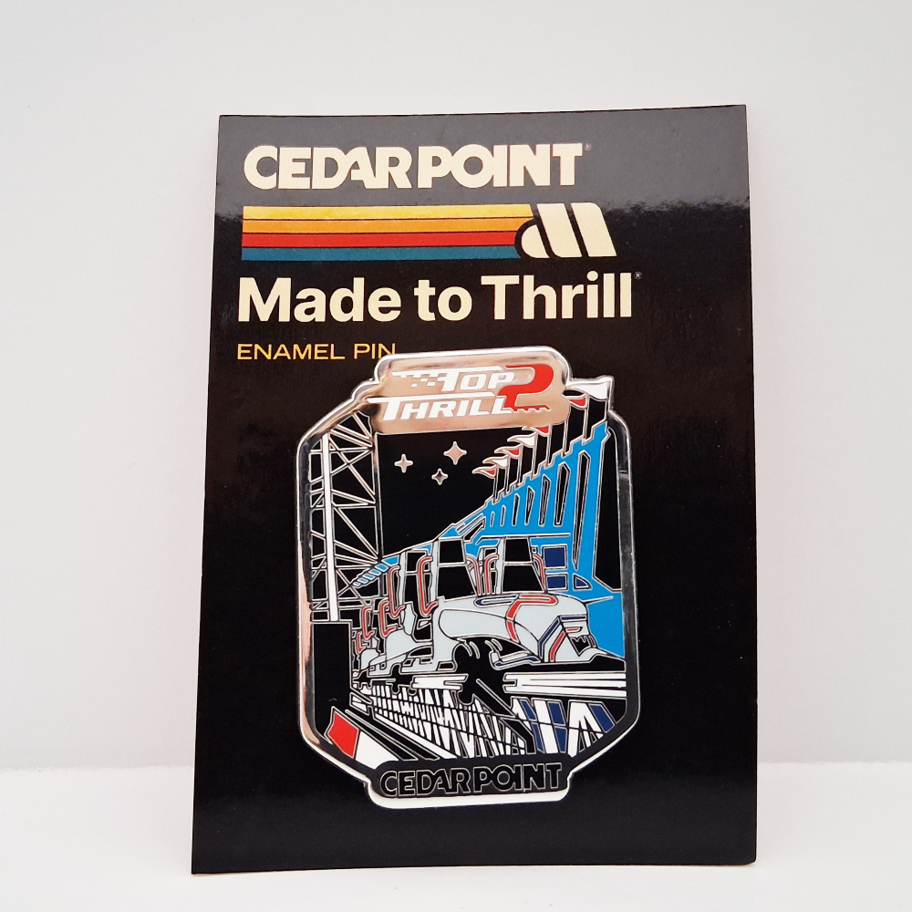 Cedar Point Top Thrill 2 Lapel Pin
