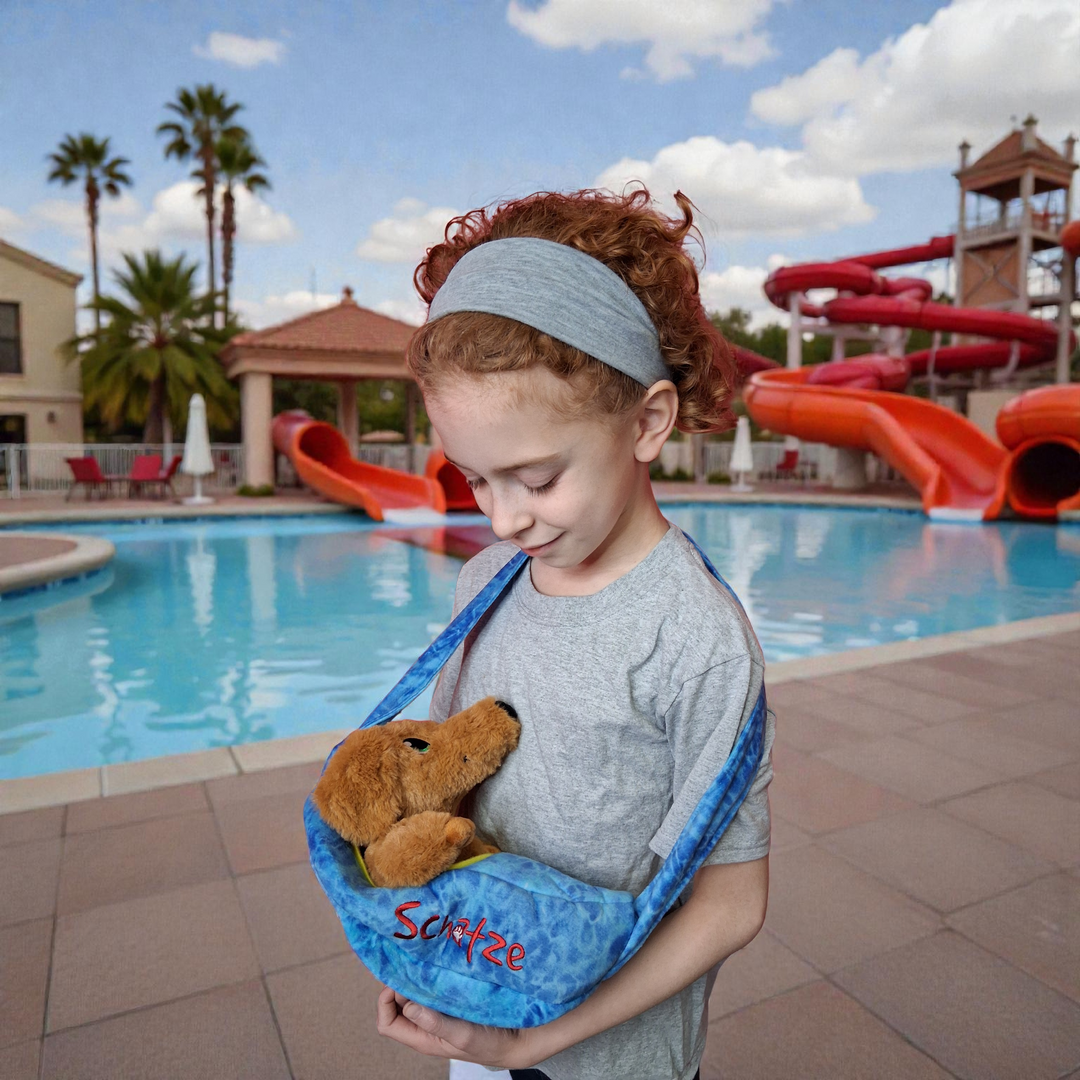 SCHLITTERBAHN SCHATZE PLUSH SWADDLE BABY