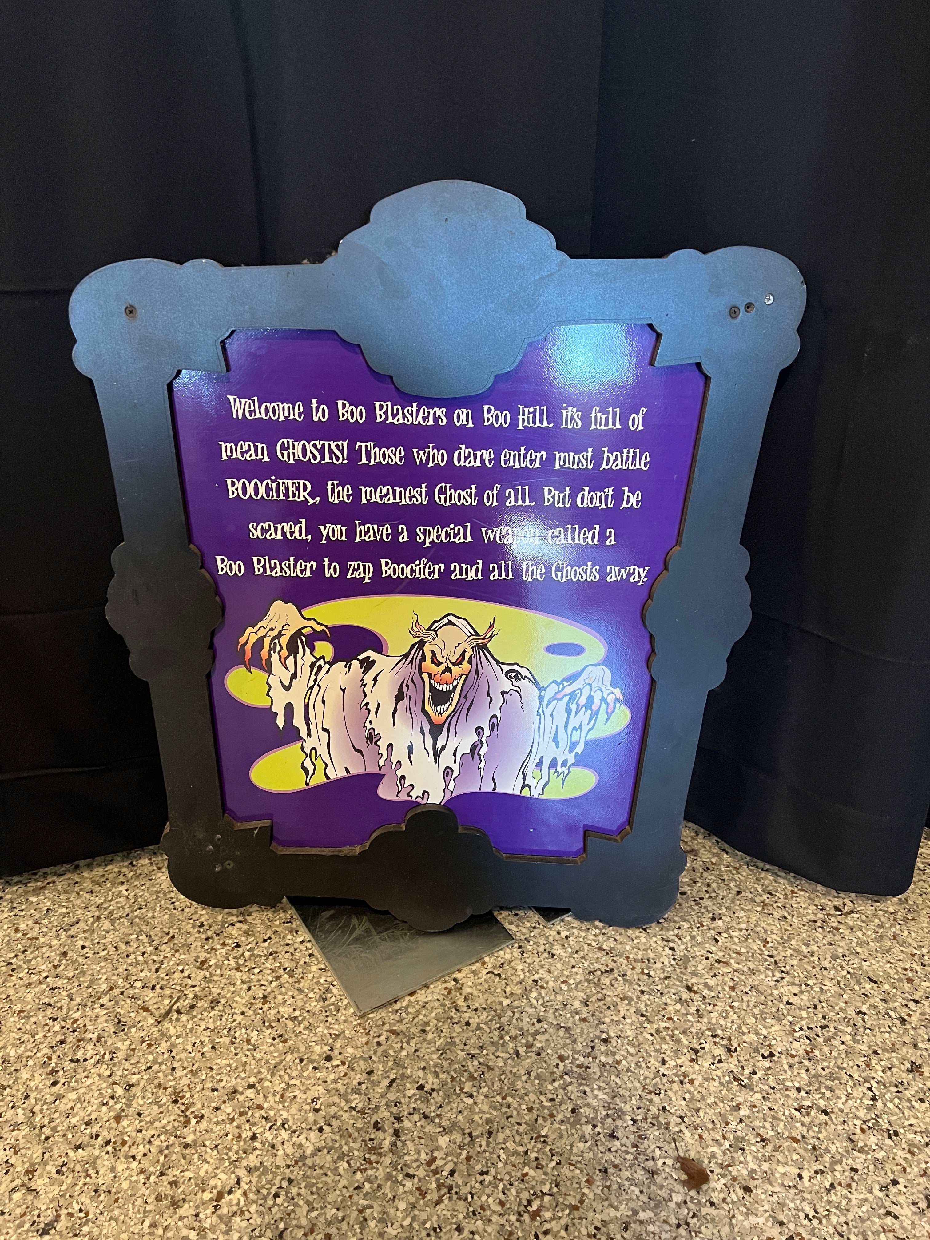 Lot # 3 – Boo Blasters Storyline 3pc Signage - 3.6.1