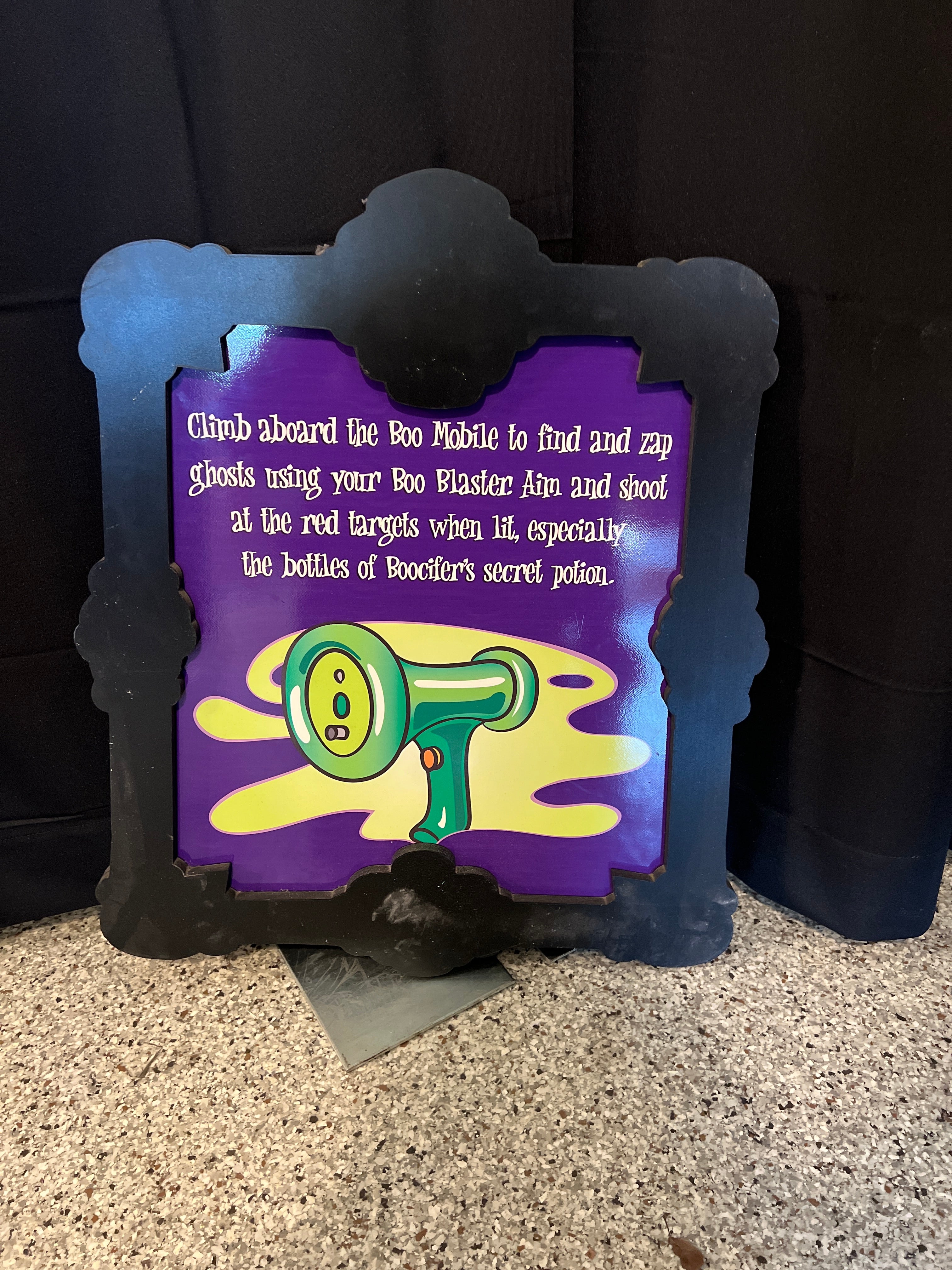 Lot # 3 – Boo Blasters Storyline 3pc Signage - 3.6.3