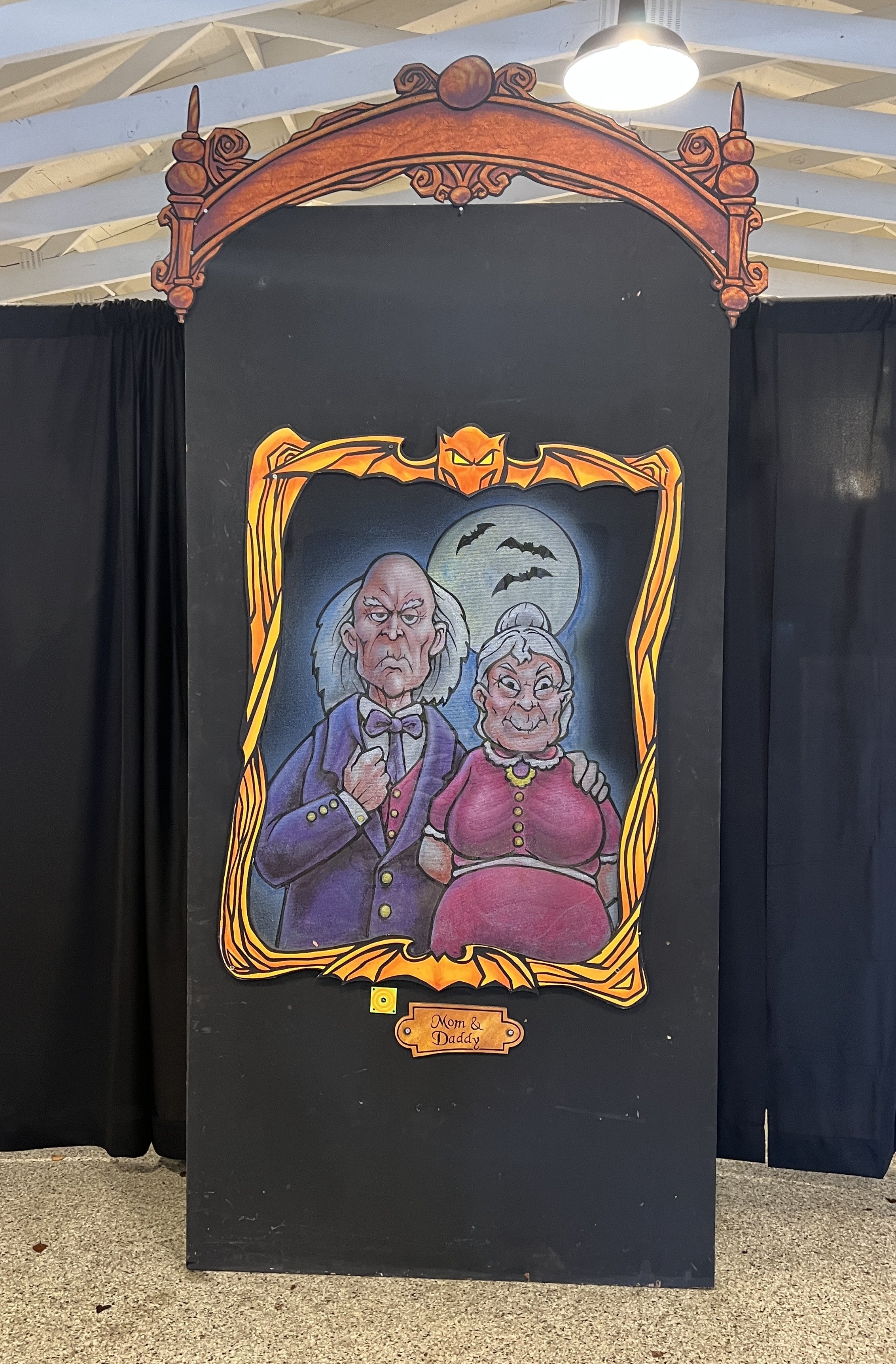 Lot # 30 – Mom and Dad Scrim Portrait - Full Lot