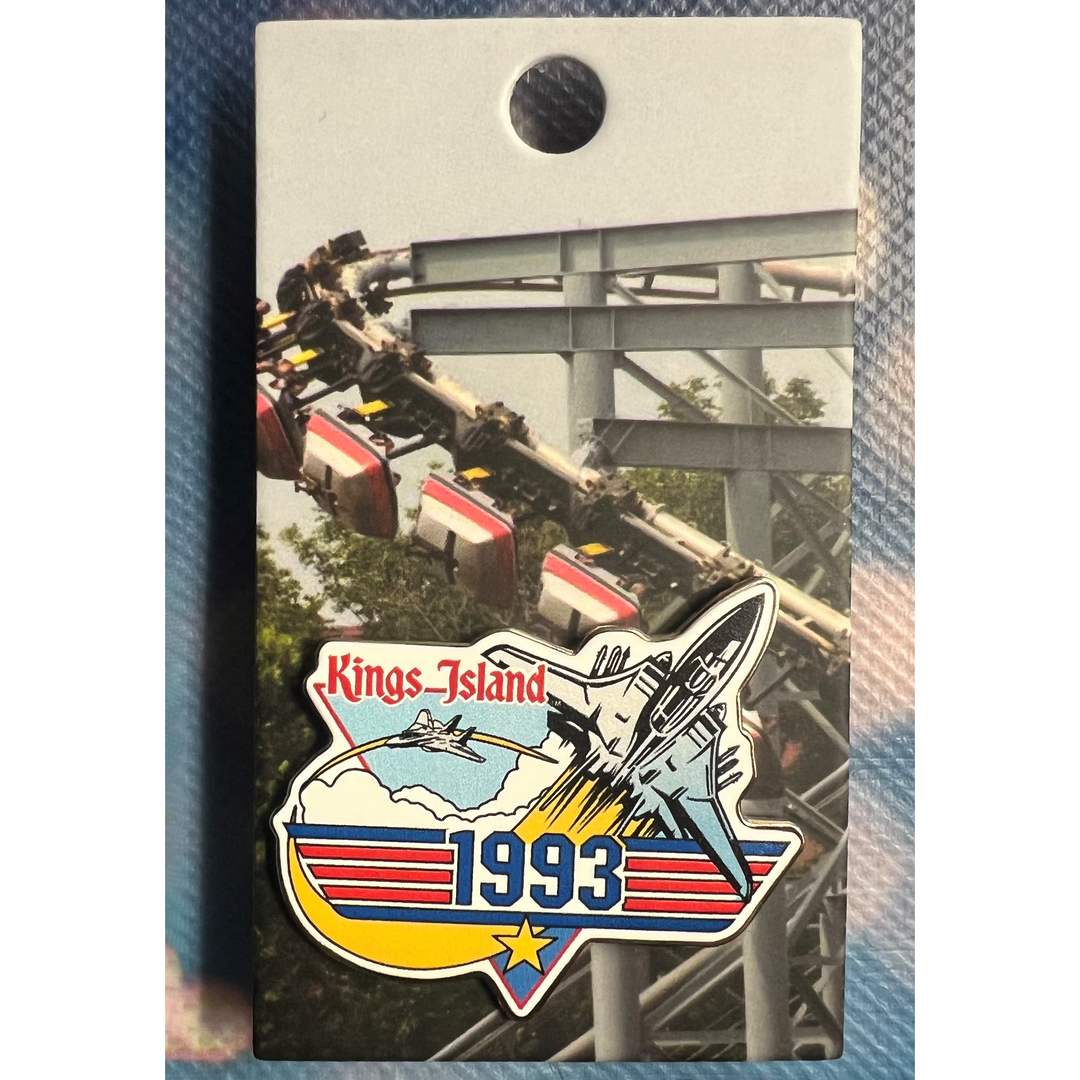 Kings Island 50th Anniversary Pin # 32 - 1993 Jet