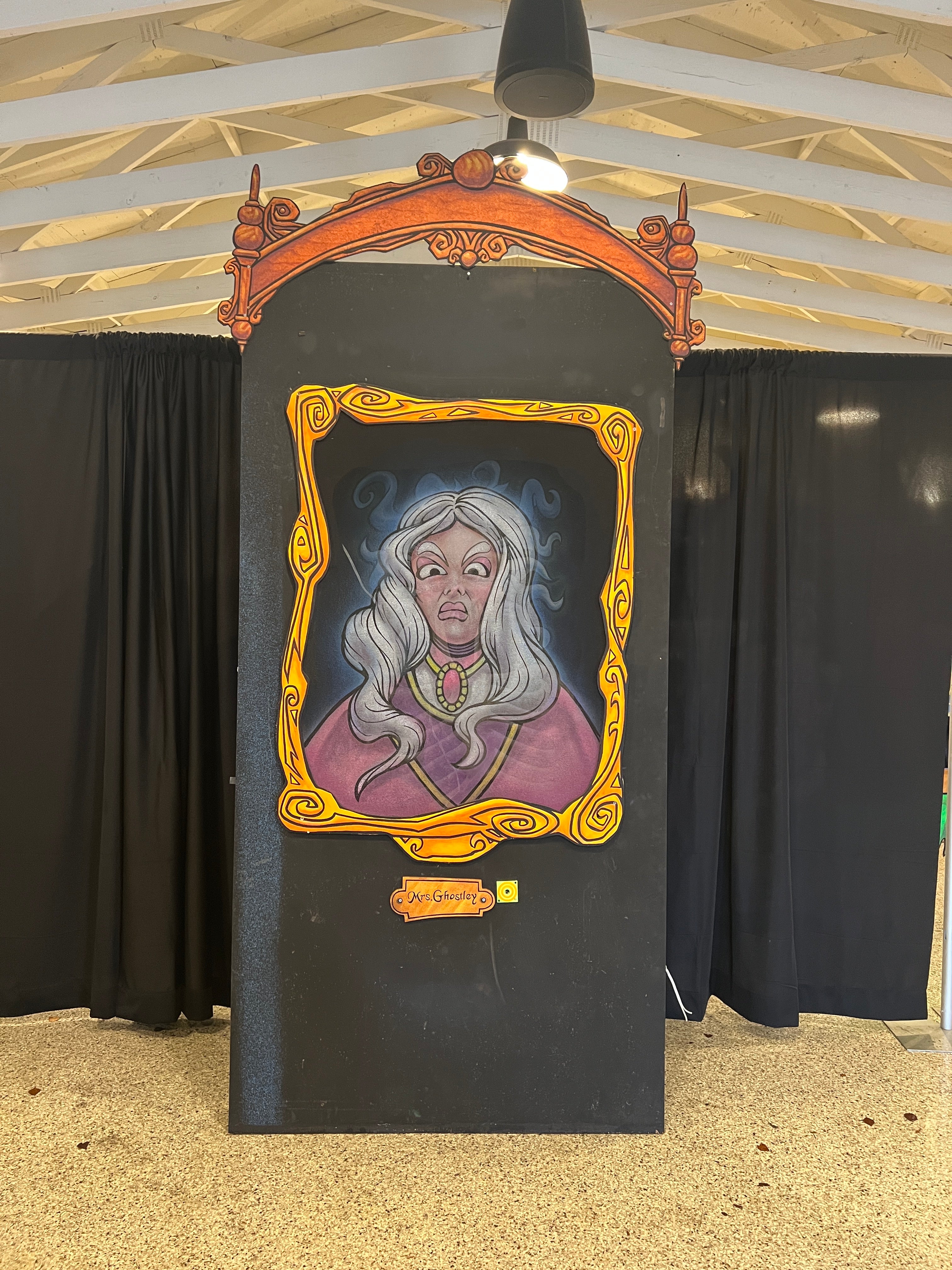 Lot # 32 – Mrs. Ghostly Scrim Portrait - Full Lot