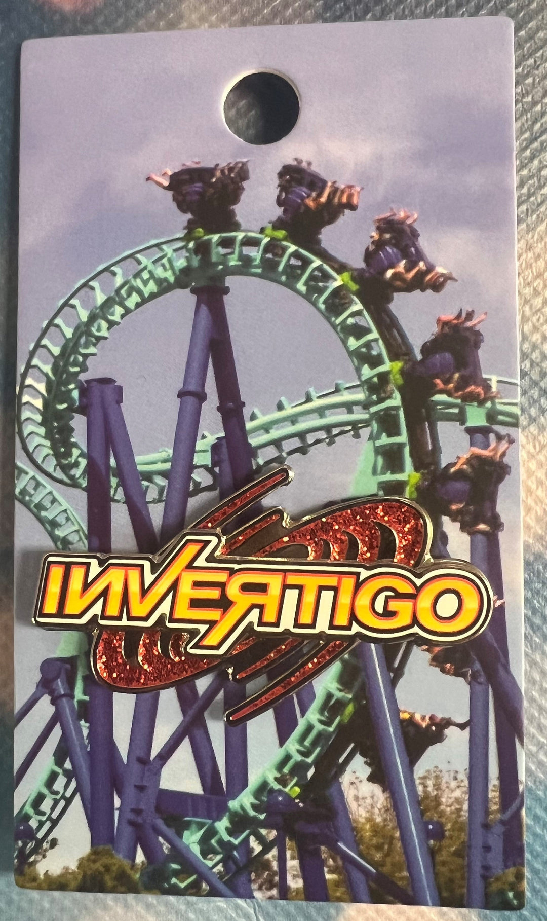 Kings Island 50th Anniversary Pin # 35 – Invertigo