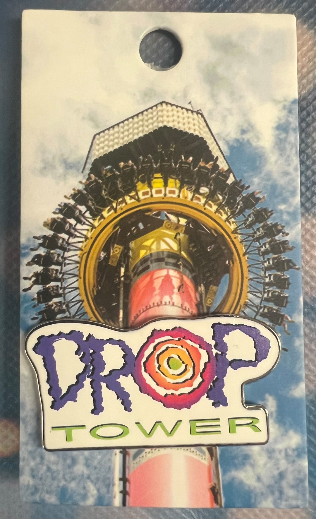 Kings Island 50th Anniversary Pin # 36 – Drop Tower