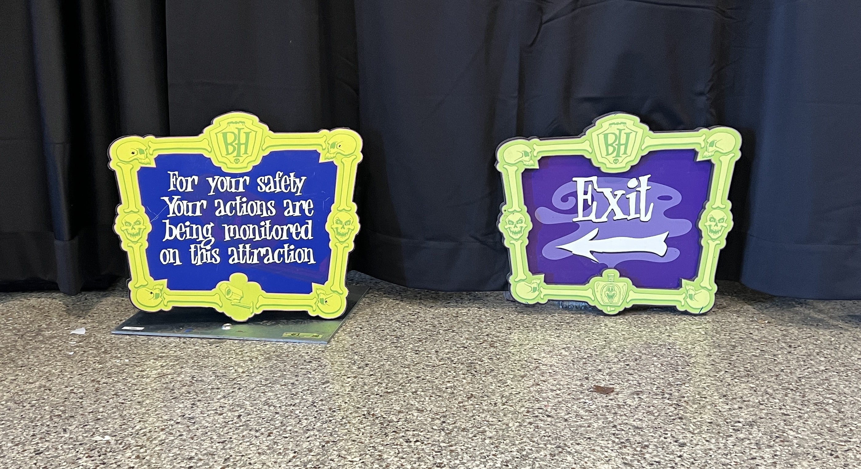 Lot # 4 – Boo Blasters Safety and Exit Signs - Full Lot