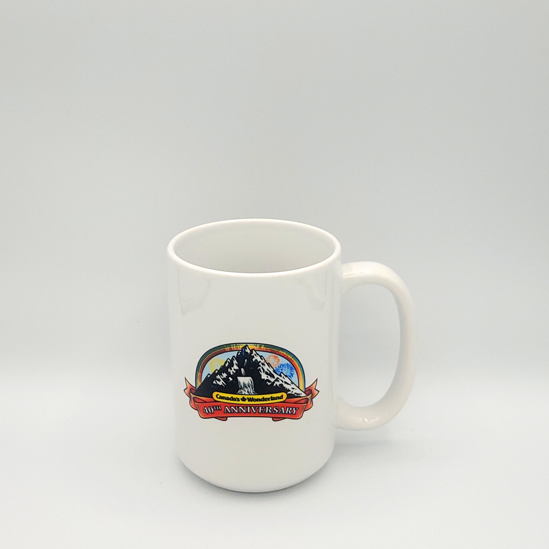 Canada's Wonderland 40th Anniversary 16 oz Mug