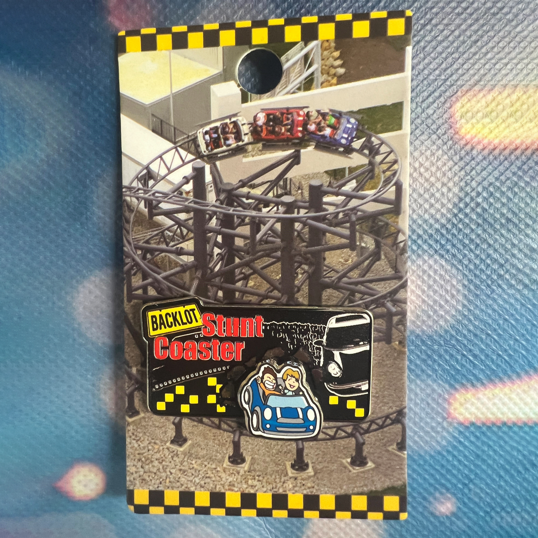 Kings Island 50th Anniversary Pin # 41 – Backlot Stunt Coaster