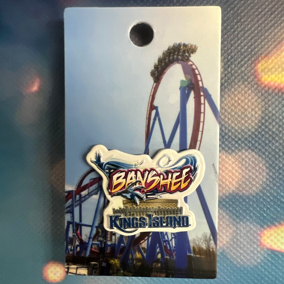 Kings Island 50th Anniversary Pin #47 - Banshee