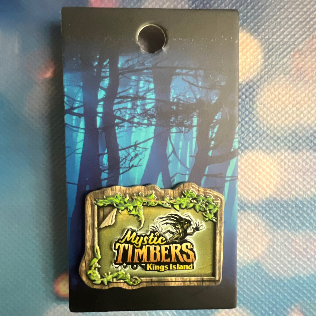 Kings Island 50th Anniversary Pin #48 - Mystic Timbers