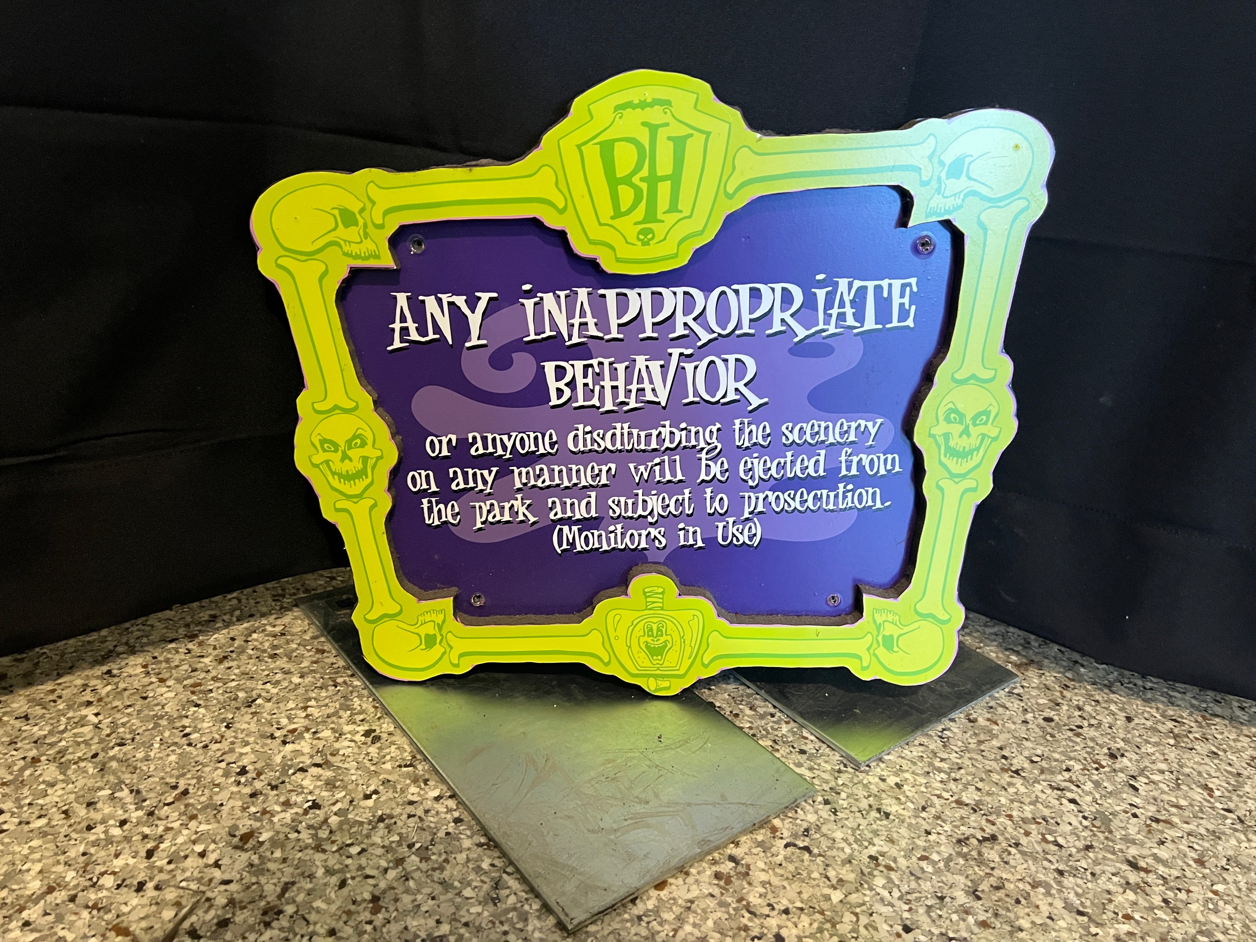 Lot # 5 – Boo Blasters Behavior and Exit Signs - 5.8.1