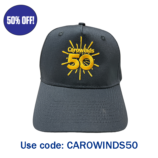 Carowinds 50th Anniversary Baseball Cap