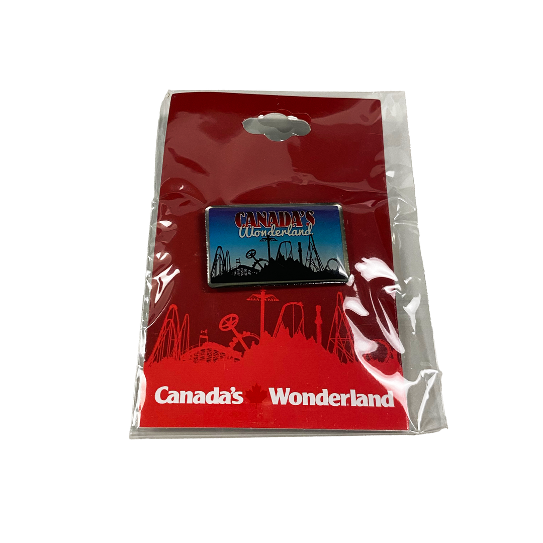 Canada's Wonderland Skyline Decal Pin