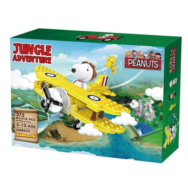 PEANUTS® Linoos Jungle Biplane 275 PCS