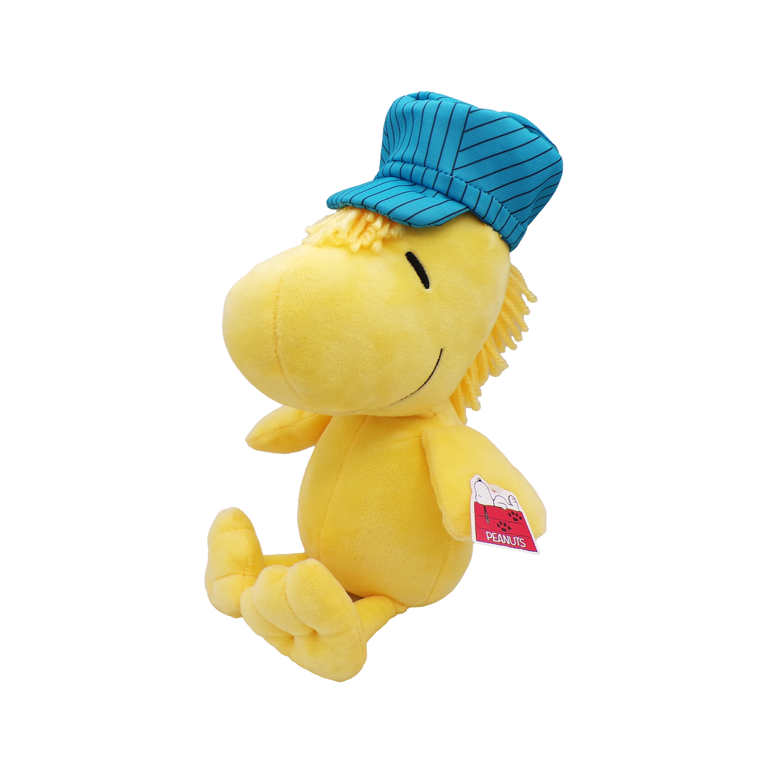 PEANUTS® Woodstock Train Engineer Plush 10.5 "