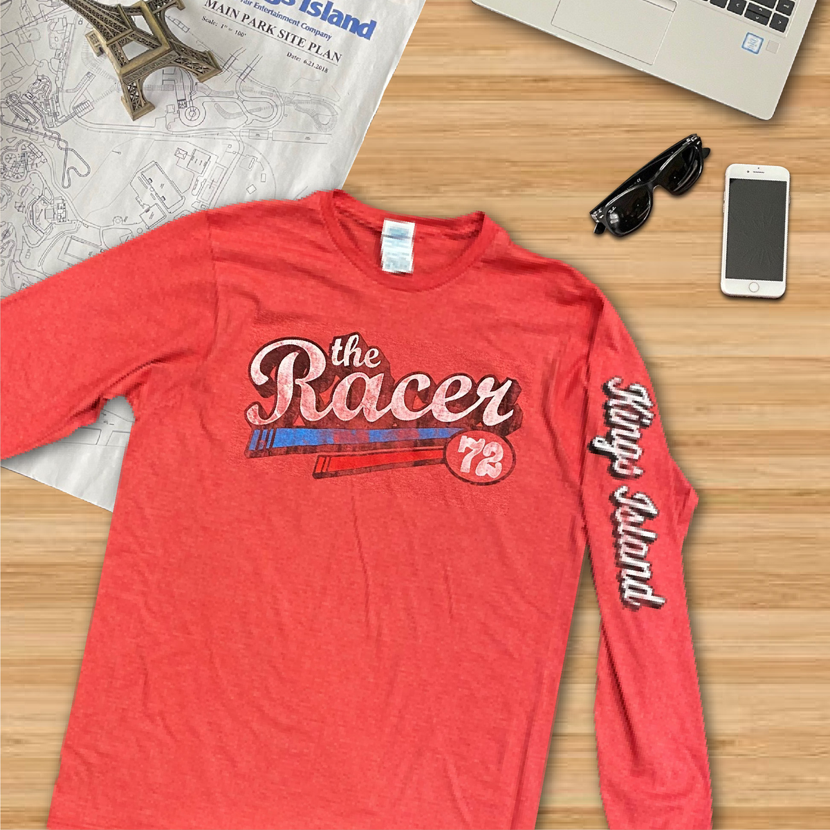 Kings Island The Racer Heather Tee – FUN MERCHANDISE ONLINE SHOP