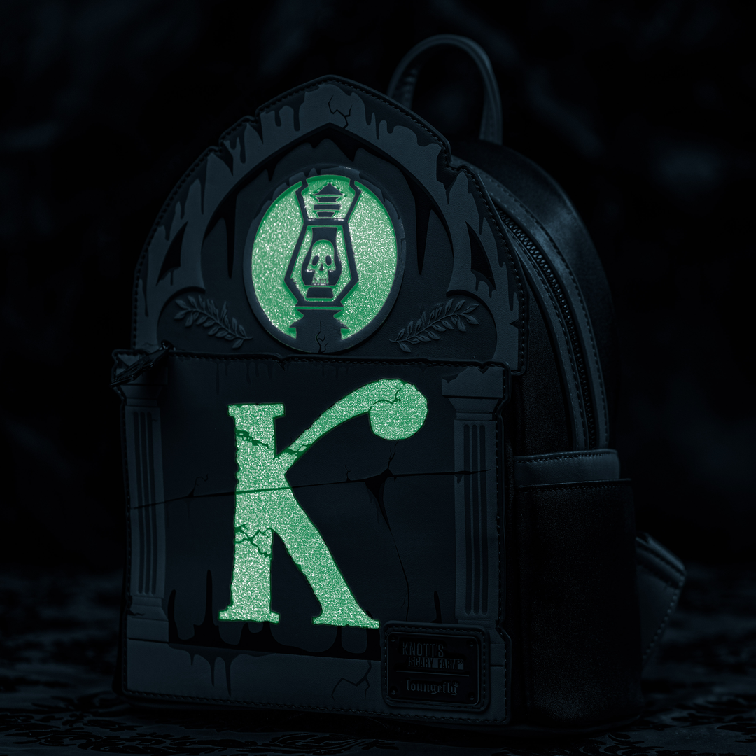 Knott's Scary Farm Skull Glow Backpack