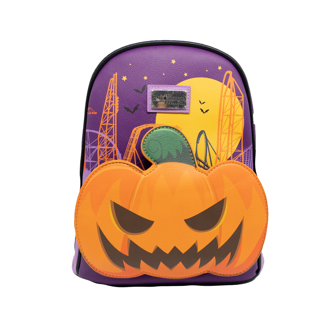 Cedar Point Halloweekends Mini Pumpkin Backpack