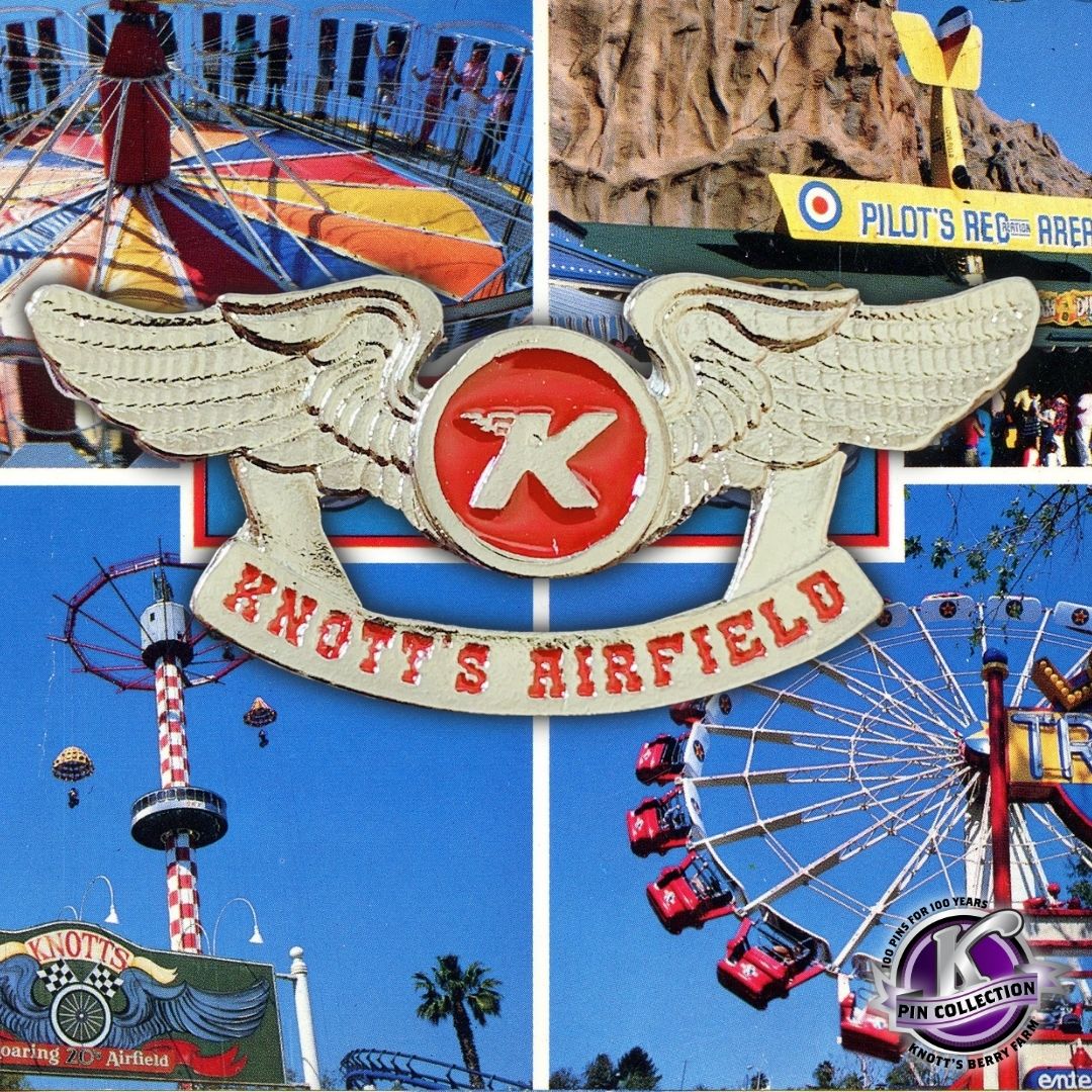 Knott's Berry Farm Flying K Collectible Pin