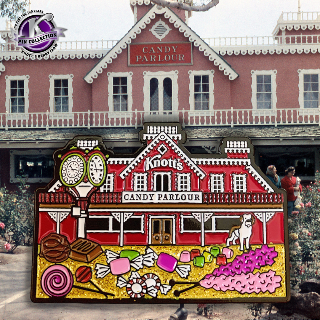 Knott's Berry Farm Candy Parlour Collectible Pin