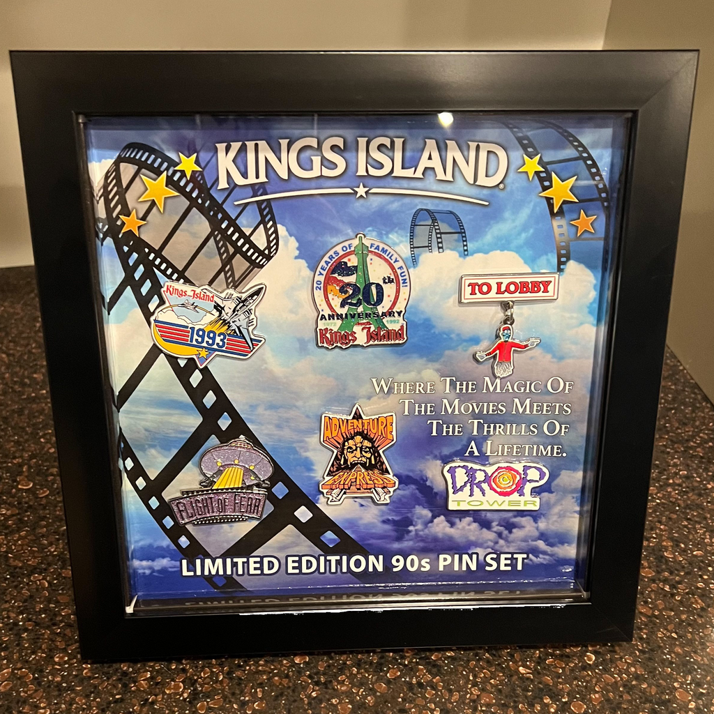 2006 Kelloggs Olympic Pin Collection LTD ED 1379/2000 Framed