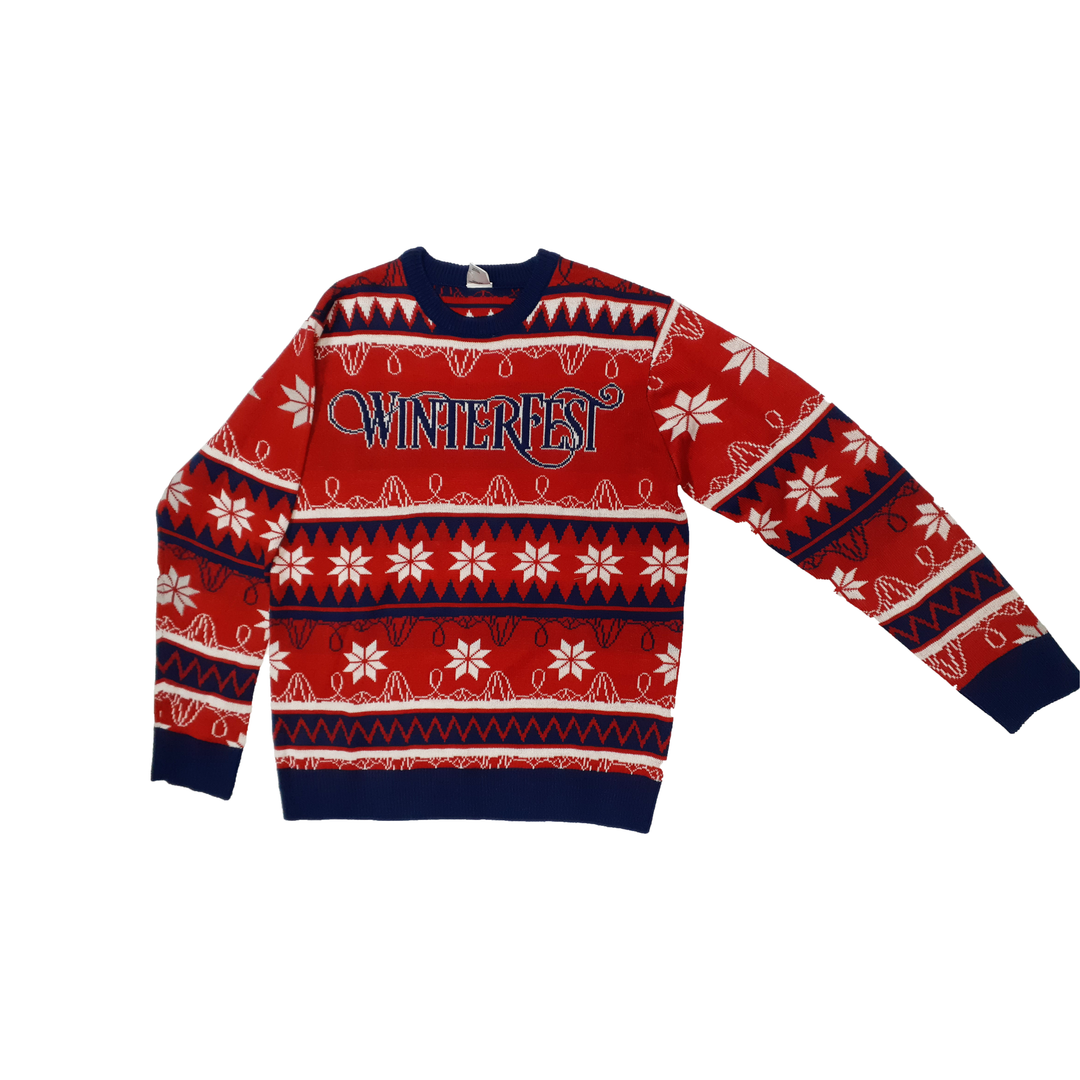 Carowinds Winterfest Carousel Ugly Sweater